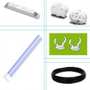 Kit Fluo Compact 1x18 Watts