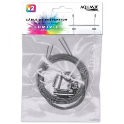 AQUAVIE Kit de suspension pour rampes Lumivie Série F