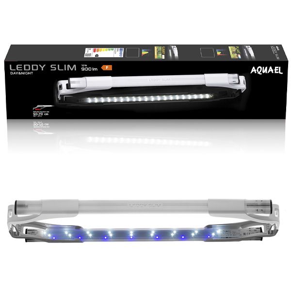 AQUAEL Leddy Slim SunnyBlanc 10 W - Rampe LED pour aquarium d'eau douce