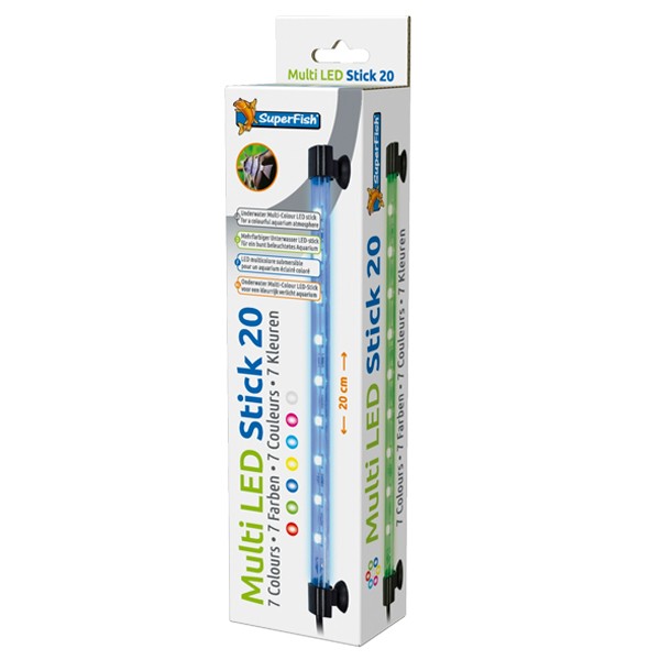 SUPERFISH Multi LED Sticks 2 W - 20 CM - Tube LED pour aquarium