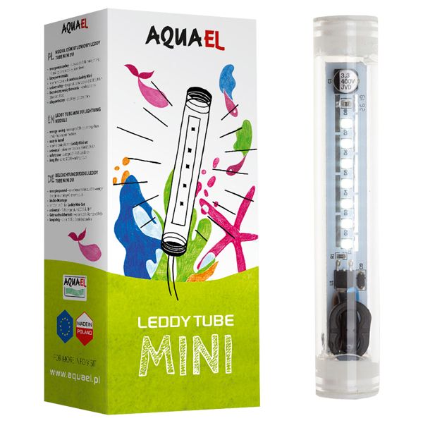 AQUAEL LEDDY Tube Mini 3 Watts - pour aquarium Aquael Leddy Mini Creative Set