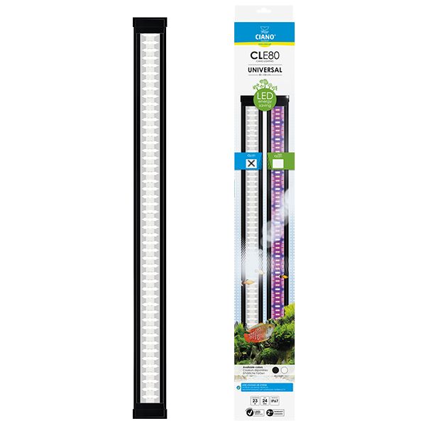 CIANO CLE80 Noir - Rampe LED pour aquarium Ciano