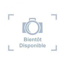 AQUATLANTIS Profil aluminium avec embouts - Pour Fusion 60 - Blanc
