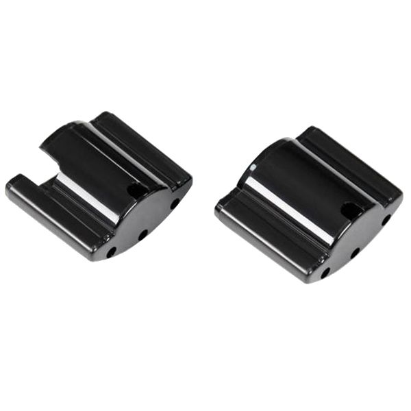 AQUATLANTIS Embouts en plastique noir pour rampes EasyLED Universal