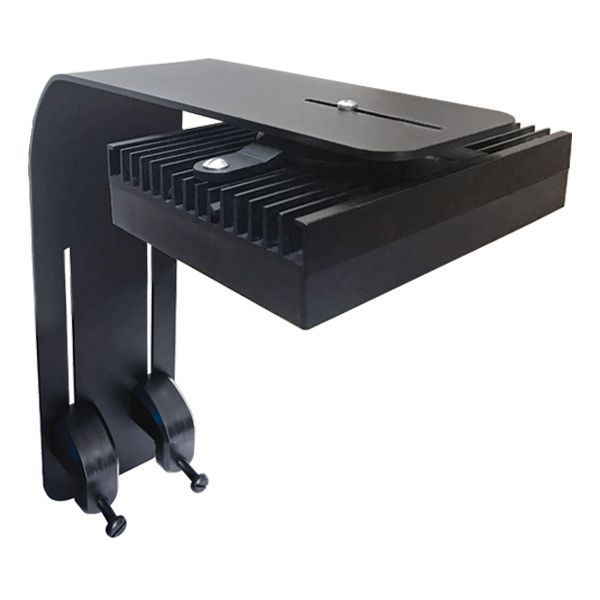 D-D H2OCEAN Slimline Designer Bracket Noir GEN2 - Support de cuve pour toute rampe LED Hydra
