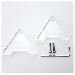 DAYTIME onex® Set d’adaptateurs Acrylique - Support pour rampe LED