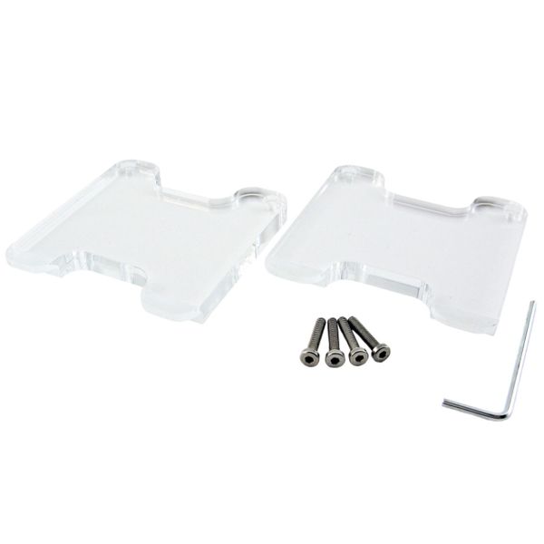 DAYTIME Set d’adaptateurs Acrylique Twin - Support pour 2x rampex LED onex®