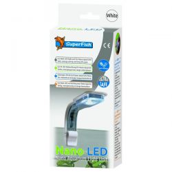 SUPERFISH Nano LED 0,6 W Blanc - Rampe LED pour aquarium d'eau douce
