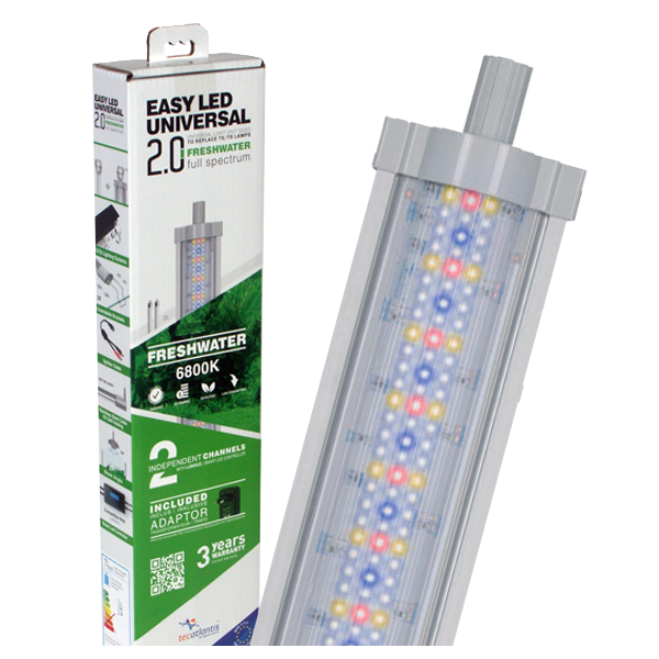 AQUATLANTIS Rampe LED EasyLED Universal 2.0 - 6800K - 590mm
